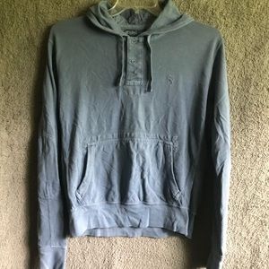 Men’s Blue Pullover Hoodie